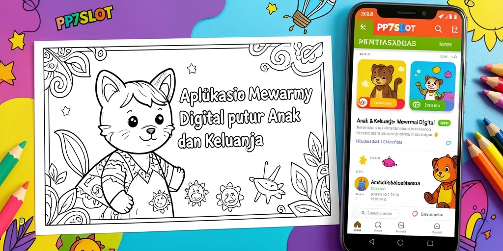 Tampilan antarmuka aplikasi PP7SLOT yang menarik untuk mewarnai.