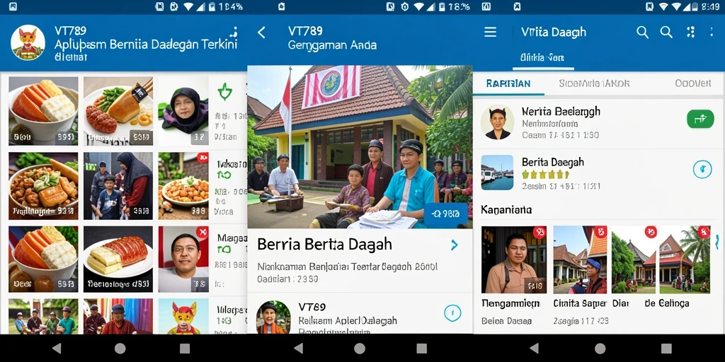 Tampilan antarmuka VT789 yang menarik dan mudah digunakan.
